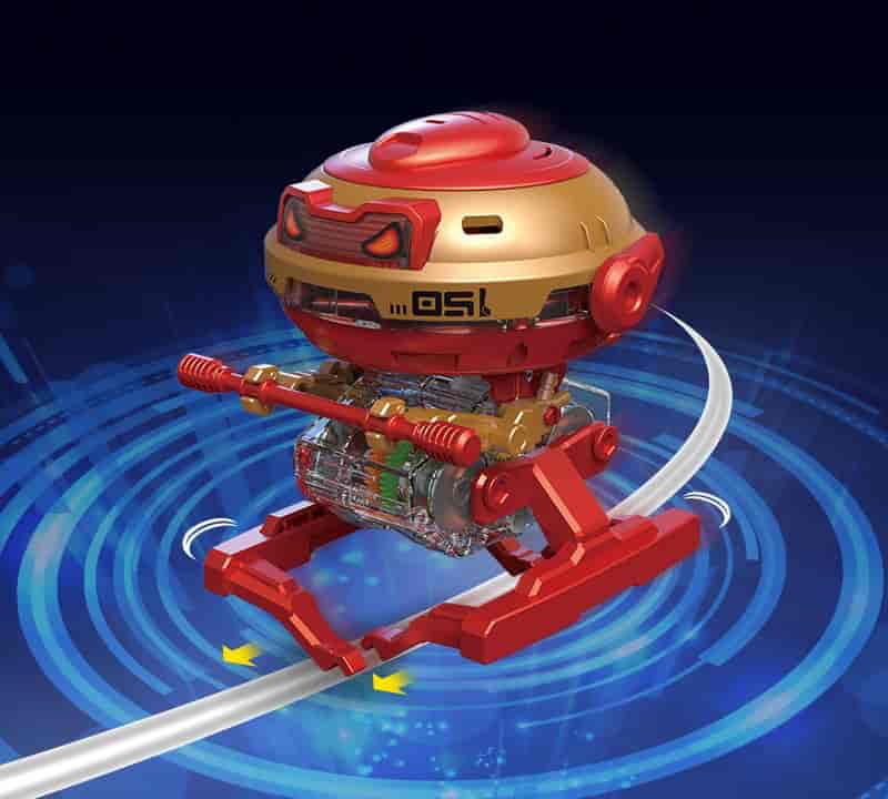 7 in 1 Electronic Gyrobot: Physics Kit