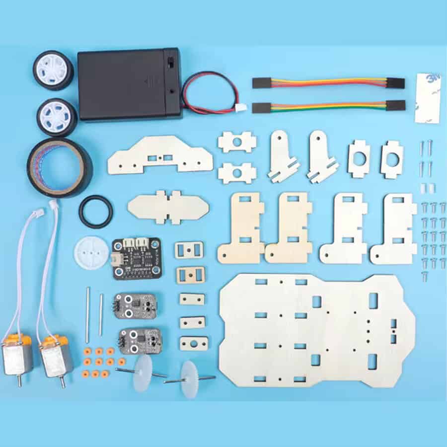 Line Following Robot: Robotics Kit